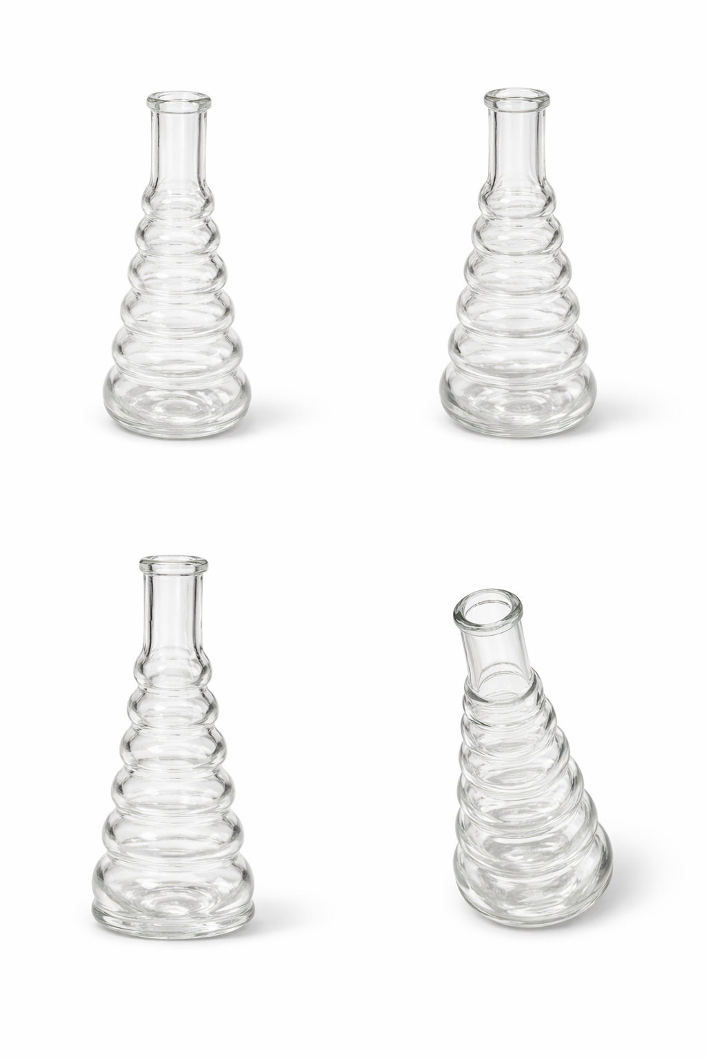 Ribbed Bud Vase