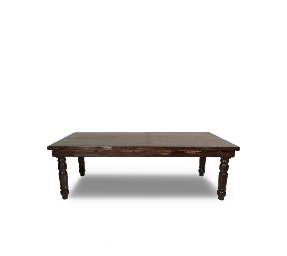 Dark Brown Farm Table