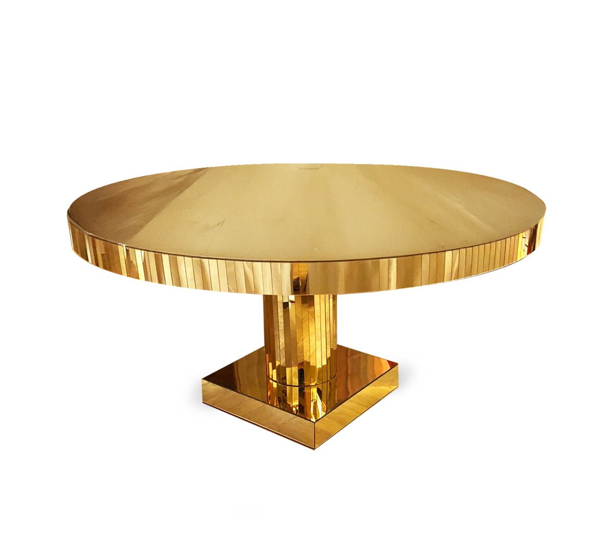 Gold Mirrored Table