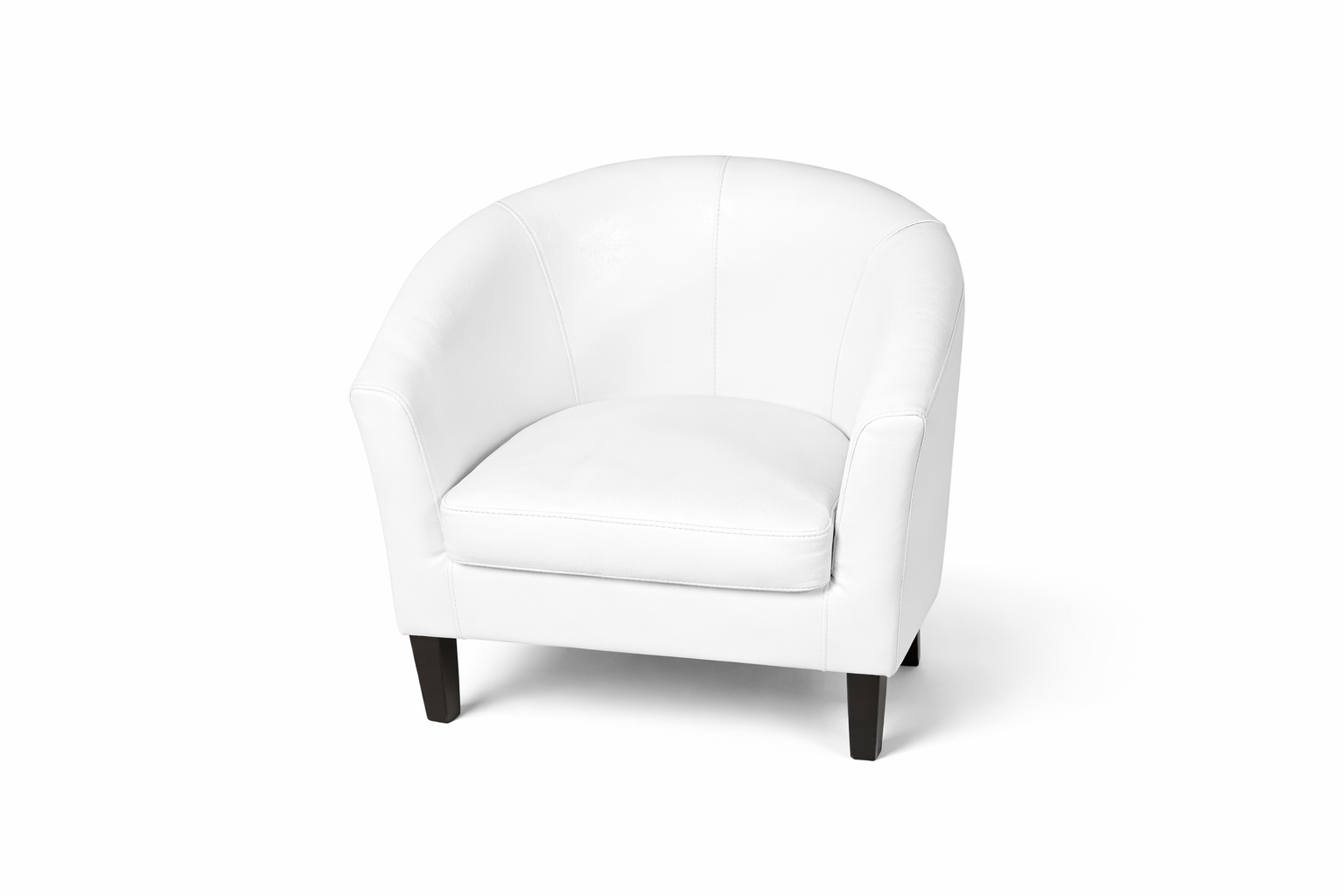 White Club Chair