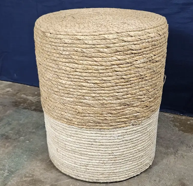 Jute Ottoman