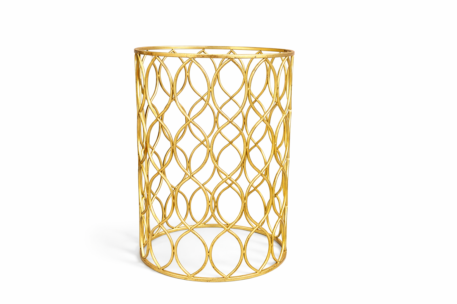 Modern Oval Opening End Table